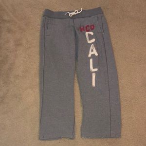 Gray Hollister Sweatpants